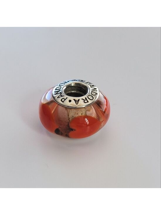 Pandora Jewelry - Pandora Murano Charm Ice Love Hearts #2582